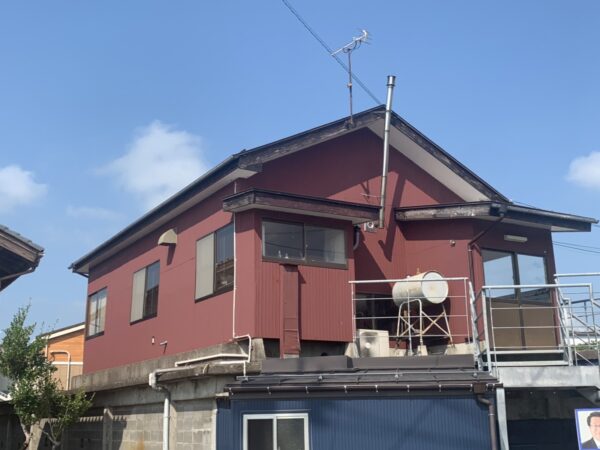 新潟市江南区で外壁塗装、屋根塗り替え工事を行いました！